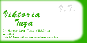 viktoria tuza business card
