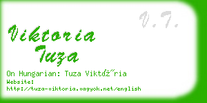 viktoria tuza business card